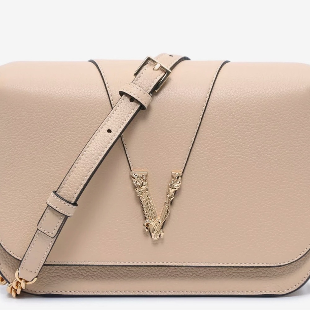 Versace Leather Crossbody Bag